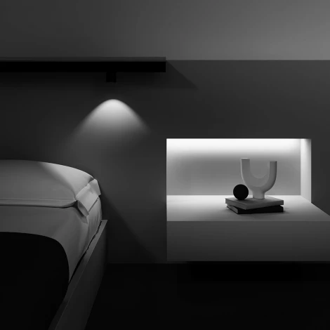 Трековый светильник магнитный 48V Maytoni Alfa S TR132-2-7W4K-B (LED, круглые)