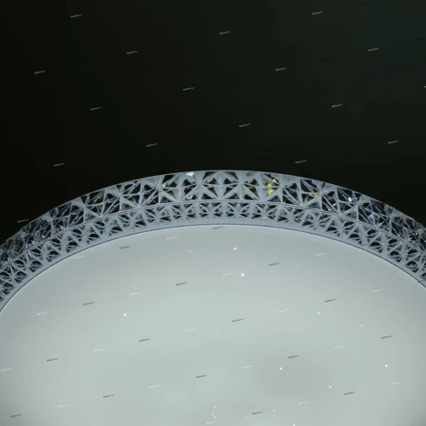 Потолочный светильник круглый Omnilux Biancareddu OML-47707-30 (LED, 220V, пульт управления)