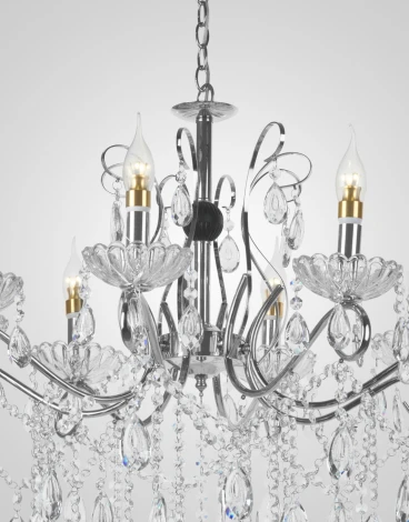 Подвесная люстра Мелодия Света PL1N P6781-8 CR 000029175