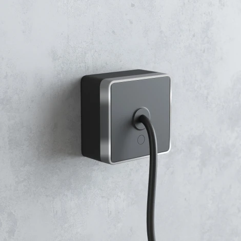 Вывод кабеля Gallant Werkel W5050234 (черный с серебром)