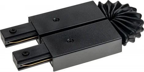 Коннектор для соедин шинопровода гибкий пластик/медь черный Ritter Artline 59752 4