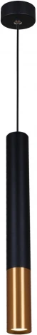 Подвесной светильник светодиодный Reluce 16032-0.9-001IL LED5W BK+GD (220V, на проводе)