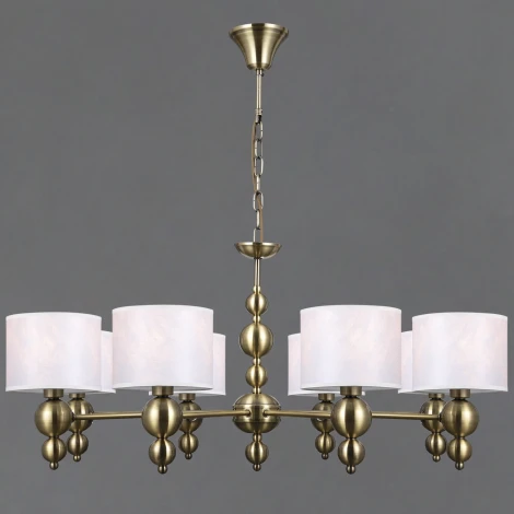 Подвесная люстра ILLUMICO IL0610-8PSQ-25AB ELITE