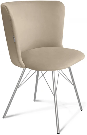 Стул SHT-ST36/S37 ванильный крем/хром лак Sheffilton 2323904602