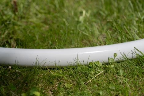 "Флоренция" подвесное кресло-кокон из искусственного ротанга, цвет соломенный с серой подушкой 4SIS арт.УТ-00006749