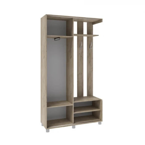 Прихожая ТЭКС Ларго-2, Дуб крафт серый