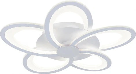 Потолочная светодиодная люстра Natali Kovaltseva Holder LED LAMPS 81173 с пультом ДУ, моб. приложением 100W, белый, LED