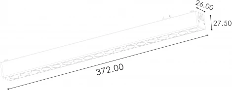 Трековый светильник светодиодный SWG SLIM DL-SLIM-DRBL-18-CCT