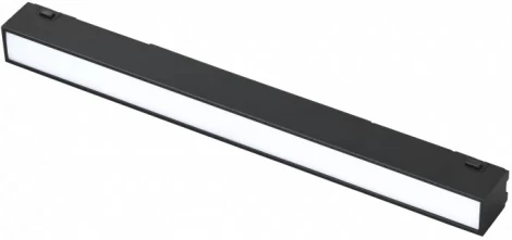 Трековый светильник магнитный 48V iLedex Vision48/25 SMART 4825-038-L293-12W-110DG-BK (регулировка яркости, управление смартфоном, умный дом - Алиса)