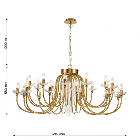 Подвесная люстра Favourite Bellis 2871-25P