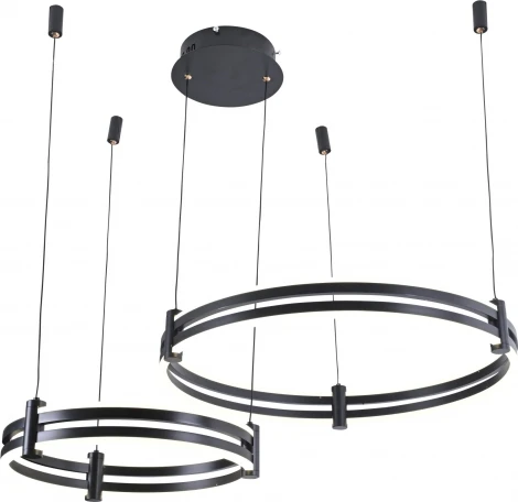 Подвесной светильник Zortes DUBLE-R ZRS.27510.02 (LED, 220V, на тросе, кольцо, IP21)