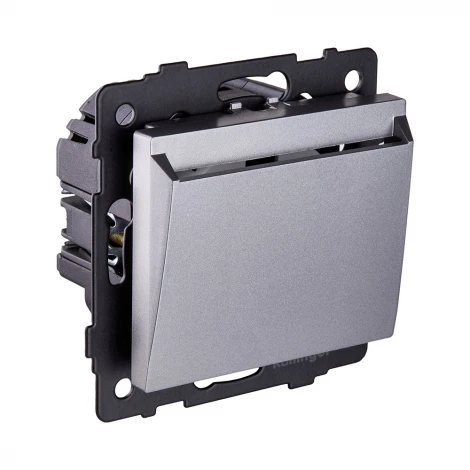 Карточный выключатель механический серый Kollinger REA-041GY для Aspekt, Eleganz, Reflex