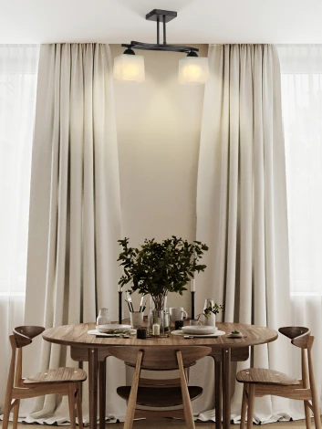 Потолочная люстра на штанге Мелодия Света 000050558