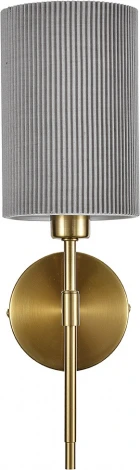Бра (13033/1W Brass) Indigo Plisse V000538 (220V)