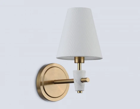 Бра с абажуром и мрамором Ambrella Ceramo Classic LH75047