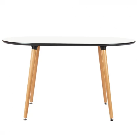 Стол Brooklyn овальный 140х80х77,5 см, белый