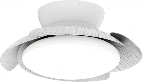 Потолочная люстра светодиодная с вентилятором Mantra Aloha 8233 (регулировка яркости, 220V, пульт управления, круглые)