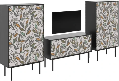 Композиция Boho Color 3 ОГОГО (арт.599571), (ЛДСП/Черный)