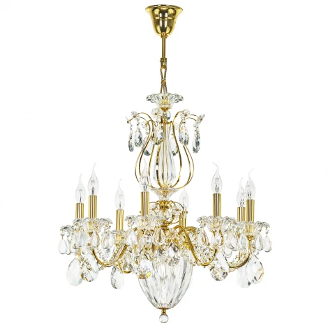 Подвесная люстра Osgona Schon 790112 (220V, хрусталь, подсвечник, свеча)