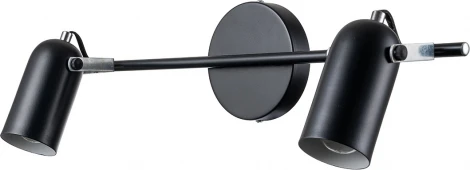 Спот Escada Marco 696/2A 2x40Вт E14, металл, чёрный (220V)