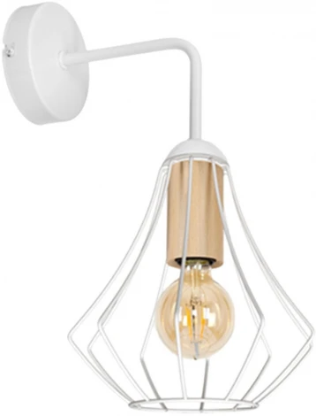 Бра Imex MD.9053-1-W-WH+WOOD (220V)