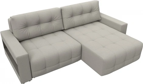 Диван угловой с полками Лига-053 НПБ Лига Диванов (Рогожка) арт.128930