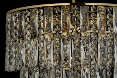 Потолочная люстра на штанге хрусталь Arti Lampadari Deliceto Deliceto E 1.5.38.100 G