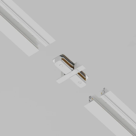 Коннектор прямой Unity встраиваемый белый (однофазный) Maytoni Technical TRA002C-11W