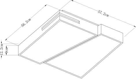 Потолочный светильник Arte Lamp Multi-piazza A8091PL-1BK
