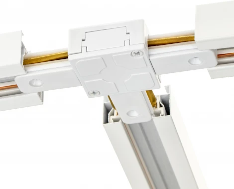 Коннектор Т-образный жесткий пластик/медь белый Ritter Artline 59747 0