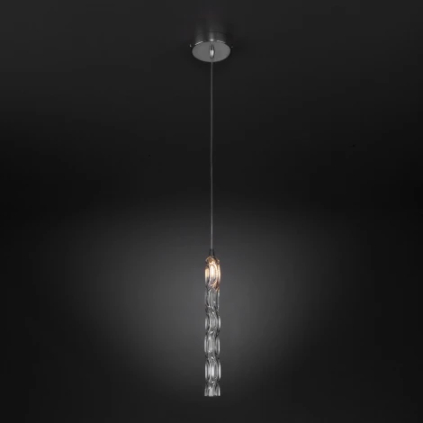 Подвесной светильник Eurosvet Lynn 50381/1 хром (220V, на проводе)