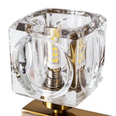 Бра Divinare Alessandro 7205/17 AP-2 (220V, выключатель, куб)