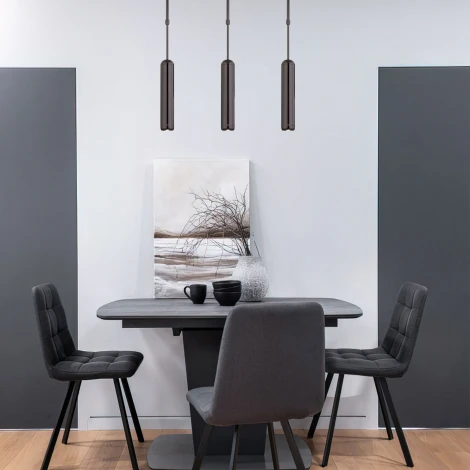 Светильник подвесной Eurosvet Pacific 50255/1 черный жемчуг (220V, круглые)