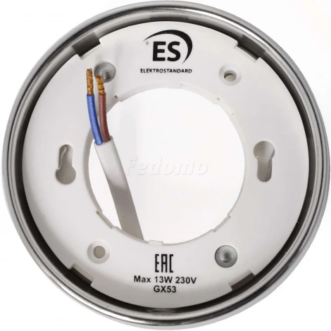 Встраиваемый точечный светильник Elektrostandard 1037 GX53 CH хром