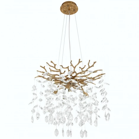 Подвесная люстра хрустальная Arte Milano Milano-1 23110.460.6.G9.B IB (220V, на тросе)