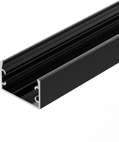 Профиль PLS-LOCK-H16-SMT-3000 ANOD BLACK (Arlight, Алюминий) 044807