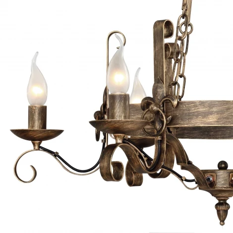 Подвесная люстра F-Promo Boulogne 2159-6P (220V, подсвечник, свеча)