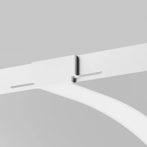 Алюминиевый профиль встраиваемый с вертикальным изгибом ALM-6214TB-S-2M Maytoni 636005