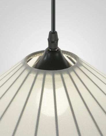 Подвесной светильник Мелодия Света PS1N PS6582-1 WT+BK 000066009