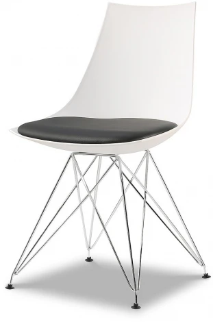 Стул PM062G белый/черный