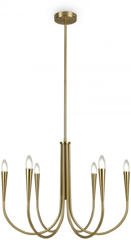 Потолочная люстра на штанге Freya Branches FR5253PL-06BS (220V)