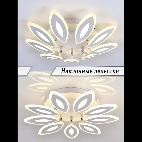 Умная потолочная люстра Natali Kovaltseva Led Lamps HIGH-TECH 82043
