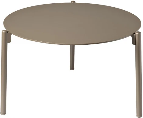 Стол журнальный уличн."Атмосфера"(M) шампань d65*38,5см Garda Decor арт.39AR-STOL-T241 CH