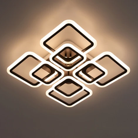 Потолочная люстра RGB Citilux Марсель CL232A185E (LED, 220V, голосовое управление, пульт управления, управление смартфоном, умный дом - Алиса)