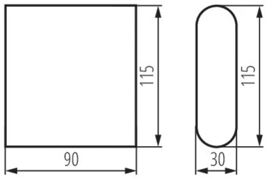 Настенный светильник уличный светодиодный Kanlux GARTO 29271 (220V, IP54)