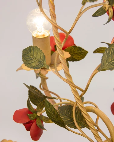 Подвесная люстра Abrasax SD0680/5 (220V, на цепи, цветы, розы)