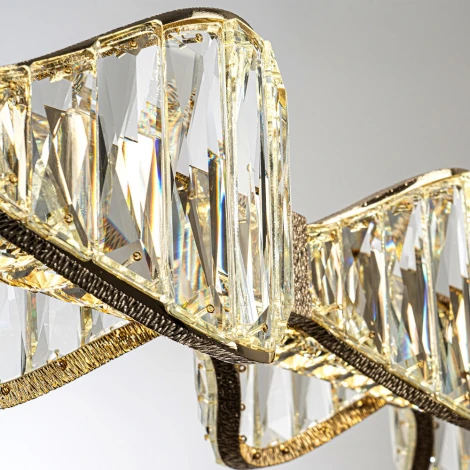 Подвесная люстра светодиодная хрустальная Modelux MODELUX ML.785.1120 CP