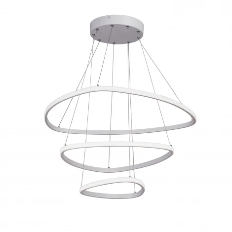 Подвесная люстра ярусная Vitaluce V4624-0/3S (LED, 220V, на тросе, кольцо)