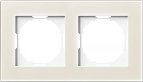 Рамка 2-я, Natural молочное стекло Donel A07 DEN212MG