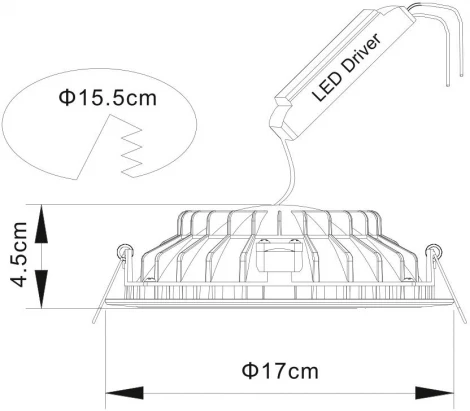 Встраиваемый точечный светильник Arte Lamp Riflessione A7016PL-1WH